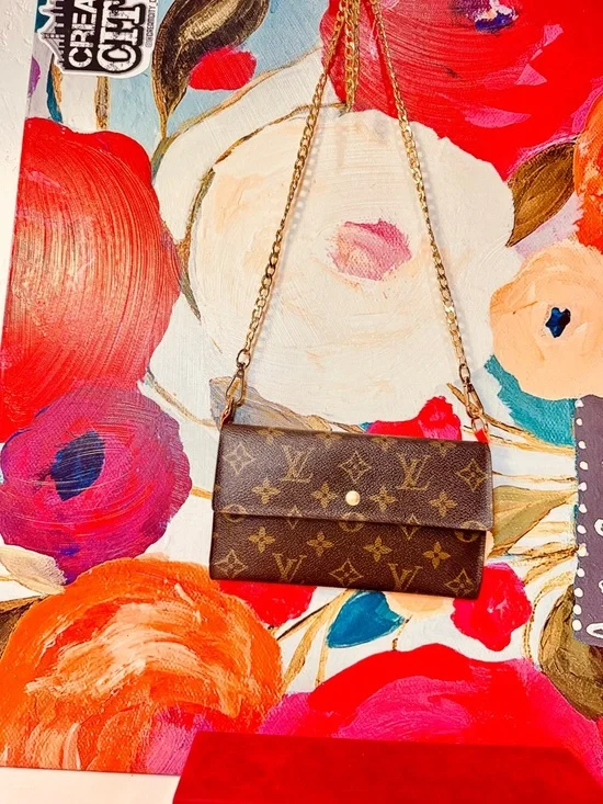 Louis Vuitton Monogram International trifled long wallet - Picture 3 of 13